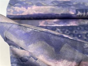 Vind og vandafvisende stof - mønstret i lilla toner